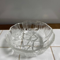 ガラス皿 大中小の画像