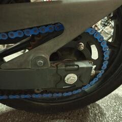 Kawasaki Ninja スポーツバイク 青の画像