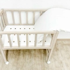クレイドル ぐぅーね アミリ タイニー 79×46 マット付き ミニベビーベッドの画像