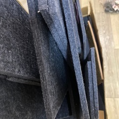 防音材 吸音ボード 吸音シート 10+22枚セット 60*60cm 厚さ0.9cmの画像