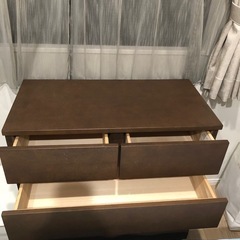 New❗️ 木製チェスト〔美品  程度良好〕の画像