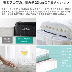 マットレス　クイーンサイズの画像