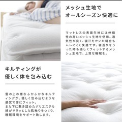 マットレス　クイーンサイズの画像