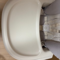 【美品】コンビ　ネムリラFF 手動ハイローチェア　セサミグレーリバーシブルの画像