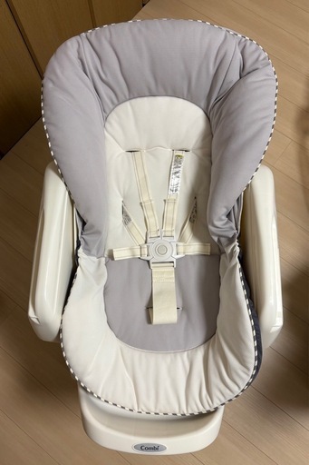 コンビ ネムリラ 手動 セサミグレー ハイローチェア ベビーチェア