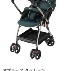 ベビーカー 最上級モデル Aprica アプリカ　オプティア　クッション　A型 元定価7万円　の画像