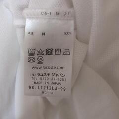 ラコステ　正規品　美品　定番1212 　ラコステジャパン　ファブリカの画像