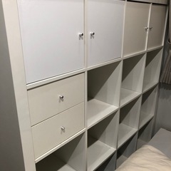 New❗️ IKEAキューブシェルフ〔程度良好〕の画像
