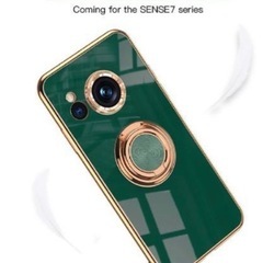 【新品】AQUOS SENSE７ カバー （グレー）の画像