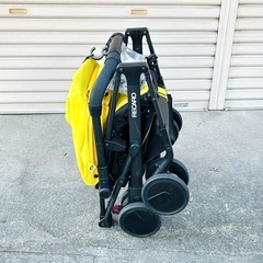 レインカバー付き RECARO イージーライフ B型 ベビーカー Easylife　イエローの画像