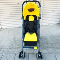 レインカバー付き RECARO イージーライフ B型 ベビーカー Easylife　イエローの画像