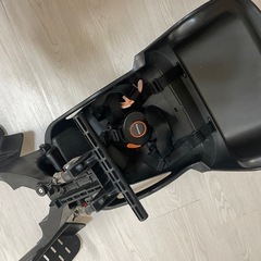電動自転車　フロントチャイルドシートの画像