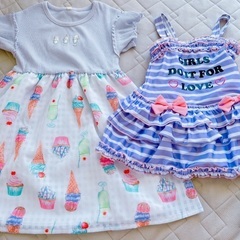 子供服 まとめ売り 女の子用 110サイズ の画像