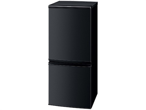 【取引交渉中】SHARP 2ドア冷蔵庫 SJ-D14B-B ブラック系（137L）