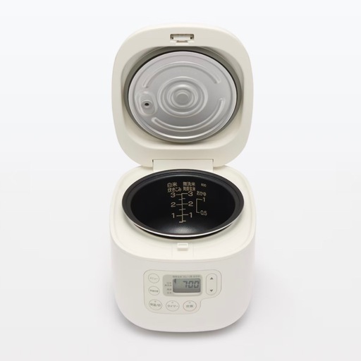 無印良品　炊飯器　未使用品 2/29（木）無印良品 調理機能付き炊飯器 新発売のお知らせ