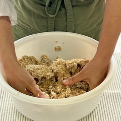 夏休み☀️お味噌作り体験🔥の画像