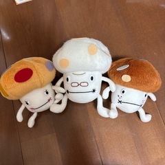 美品　ドコモダケ　ぬいぐるみセットの画像