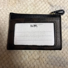 COACHのカードケースの画像