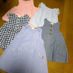【取引中】8/3〜11まで 13枚 90cm 女の子 夏服の画像