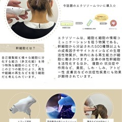 『身近な再生美容』整形でもエステでもない新しい選択肢　エクソソーム美容 - 世田谷区