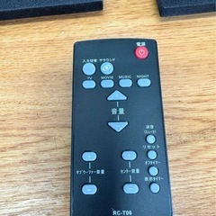 テレビ台CAV THRF-120サラウンドスピーカー システム ブラックの画像