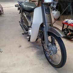 売約済み 新品125cc スーパーカブ カスタム セル付き4速 滋賀守山の画像