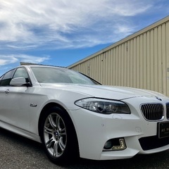 【オートローン可能】走行6万㌔代　BMW 5シリーズ 523D F10 車検付き　軽油　ディーゼル車　低走行　Mスポーツの画像