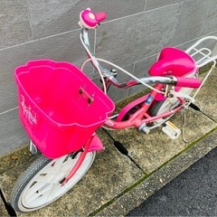 ブリヂストン女の子自転車　16インチ　エコキッズの画像