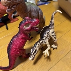 恐竜⑦大きいフィギュア3体セットの画像