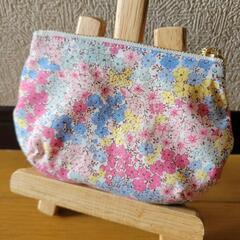 ハンドメイド　ポーチの画像