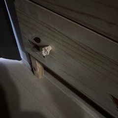 IKEA 木製シェルフの画像