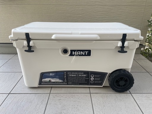 クーラーボックス　HANT  70QTホイール付