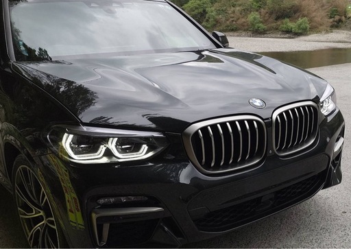 【BMW】純正品(G01) X3 M40d 純正グリル(セリウムグレー) BMW 純正 G01 X3 G02 X4 前期 M40iX M40dX キドニー グリル