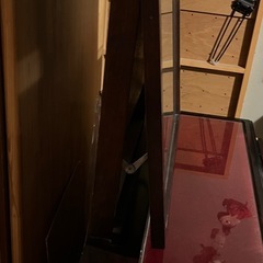 高級感のあるドレッサー　大きめの鏡　の画像