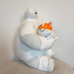 ベイマックス＆モチ　ペアぬいぐるみ　ディズニー　ベイマックスの画像