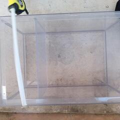 オーバーフロー水槽用濾過槽　写メ①の画像