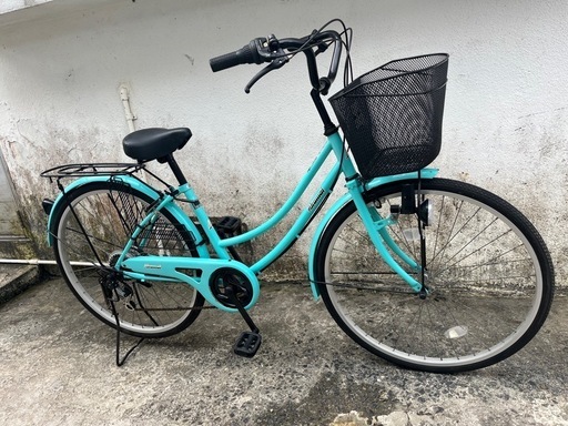 整備済を配達無料>クロスバイク アルミフレーム Acera7速 サムシフト