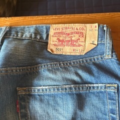Levi's 501 デニムパンツ W34 L22の画像