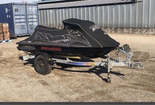 ジェットスキー トレーラーセット SEADOO RXT215 中古艇  船検あり 2005年製造 4スト