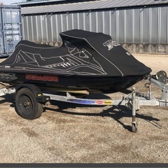 ジェットスキー トレーラーセット
SEADOO RXT215 中古艇 140h 始動確認のみ 船検あり 2005年製造 4スト の画像