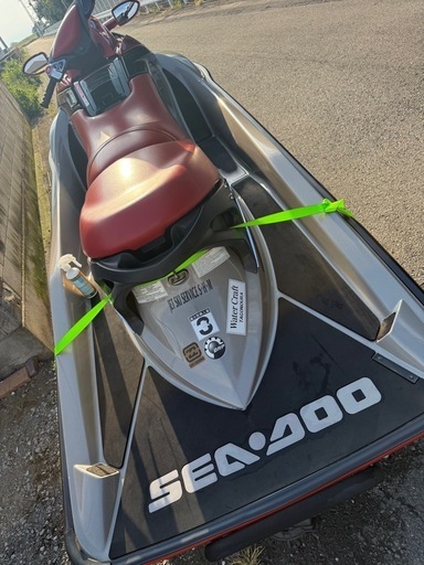 ジェットスキー トレーラーセット SEADOO RXT215 中古艇  船検あり 2005年製造 4スト