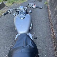 ホンダマグナ250ccシルバーの画像