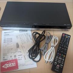 値下げ！AQUOS 4K対応ブルーレイレコーダー