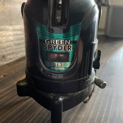 GREENSPYDER,グリーンスパイダー,山真,レーザー,墨出し,本体＋三脚 の画像