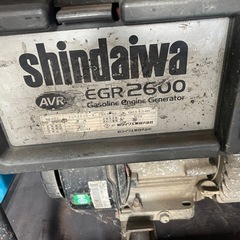 お値引きしました‼️発電機　60Hzの画像