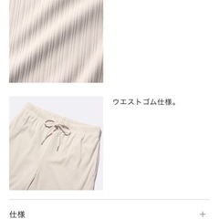 リブ　プリオンパンツの画像