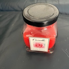 ピンクローズ　薔薇の香りのキャンドルの画像