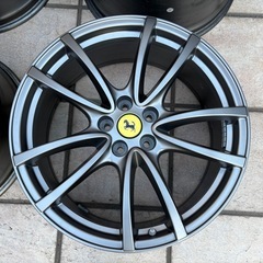 フェラーリF430 スクーデリア　純正ホイール　4本セット　超美品　純正センターキャップ付の画像