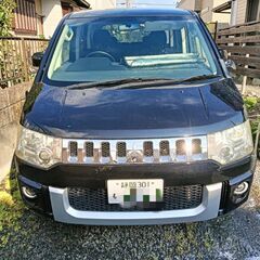 デリカD5 4WD 2.4L 左側パワースライド フリップモニター付きの画像