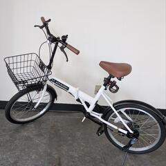 折りたたみ自転車 新品未使用(*^_^*) 最終値下げしました！ 楽天市場】折りたたみ自転車 20インチ ミニベロ 前カゴ付き LED